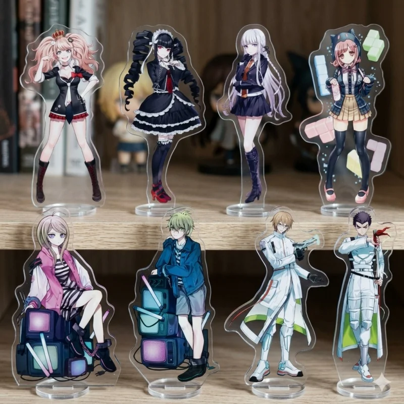 

Danganronpa V3 Acrylic Stand Figure Keychain Saihara Shuichi Kaede Akamatsu Cosplay Anime cartoon character Festivals Gifts