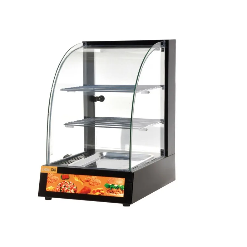 Commercial Insulation Cabinet Cooked Food Heating Insulation Box Egg Tart Burger Cooked Food Fried Chicken Display Cabinet Small