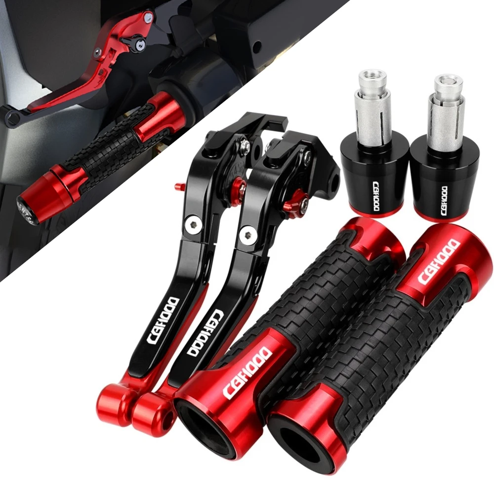 For Honda CBF1000 CBF 1000 2006 2007 2008 2009 Motorcycle Accessories Adjustable Brake Clutch Levers Handlebar Grips Ends