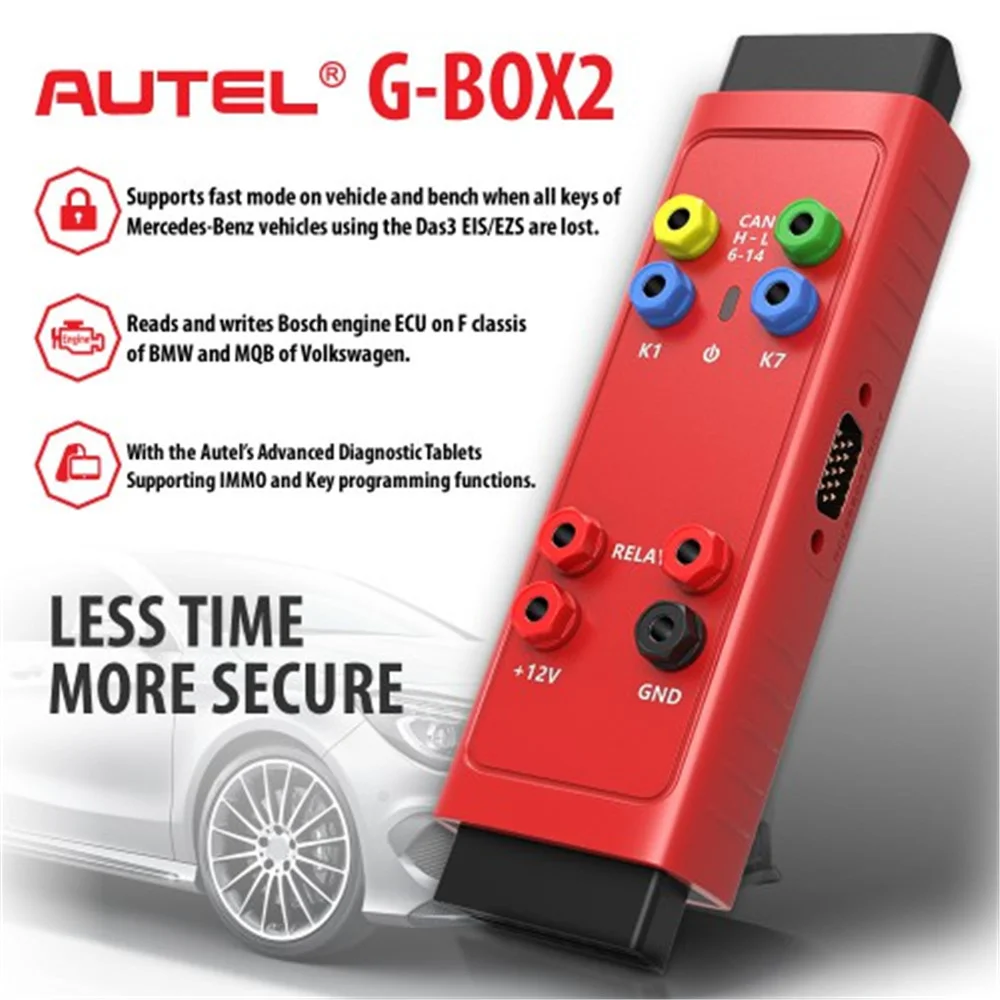 All key loss for Autel G BOX2 G-BOX 2 tool for MB and Autel MaxiIM IM608 IM508 Advanced IMMO and KEY programmer