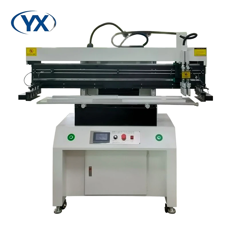 YX1500 High Precision SMT PCB Screen Printer Solder Paste Print Machine Semi-Automatic Printer