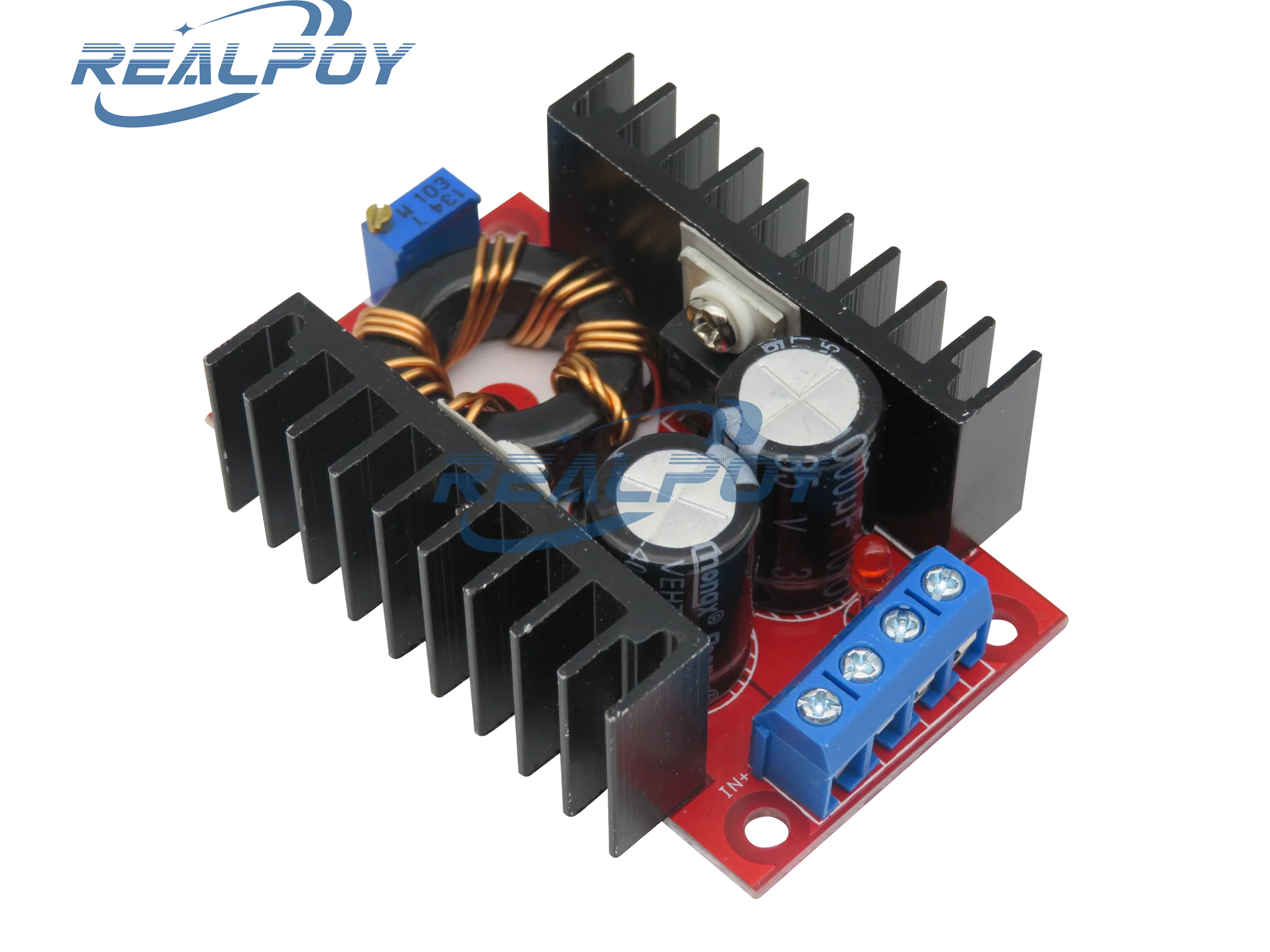 150W DC-DC Boost Converter Step Up Power Supply Module 10-32V To 12-35V 10A Laptop Voltage Charge Board