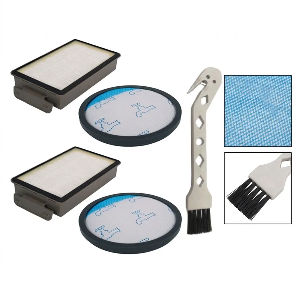 XXL ZR780000 Filter Kit 5-Piece Replacement Complete 5-Piece Set 2 Foam Filters 2 Post Motor Filters 1 Cleaning Brush