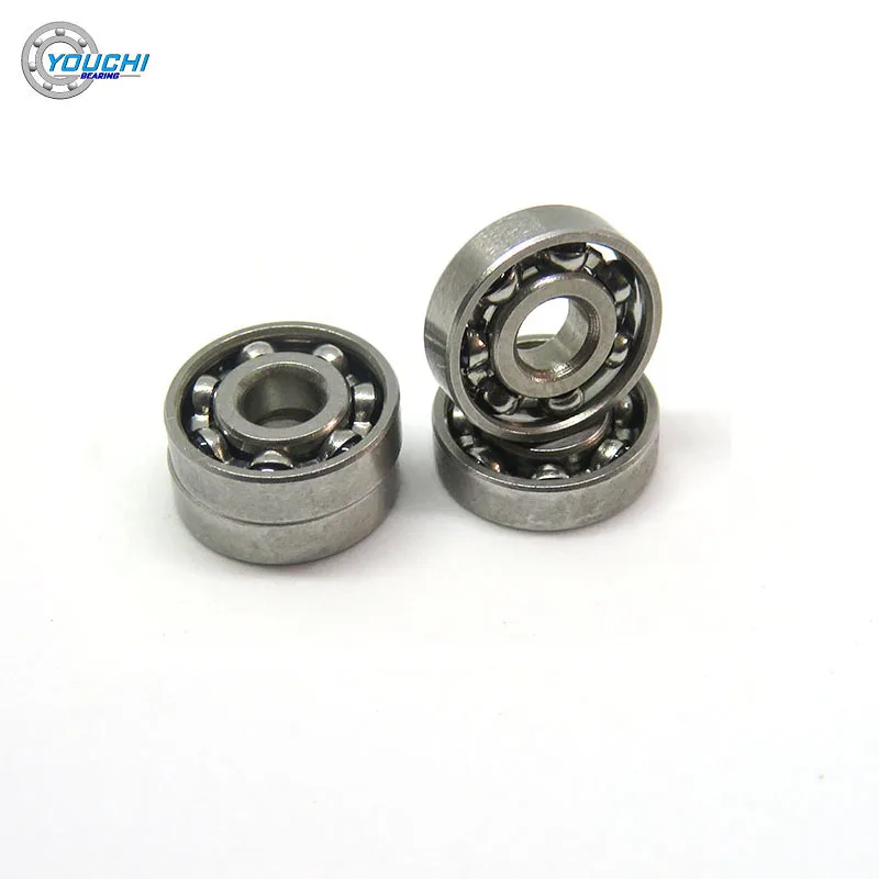 10pcs ABEC7 3x9x2.5 SMR93 OPEN Hybrid Ceramic Bearing SMR93C 3*9*2.5 No Seal Stainless Steel Ceramic Ball Bearing