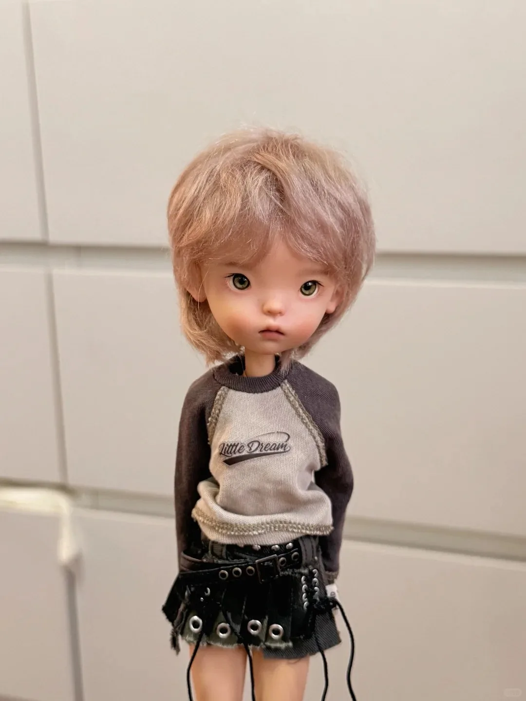 BJD دمية 1/6 Landoudou لطيف فتاة براون الجلد عالية الجودة الراتنج لعبة جديدة هدية عيد ميلاد الدمى في المخزون شحن مجاني