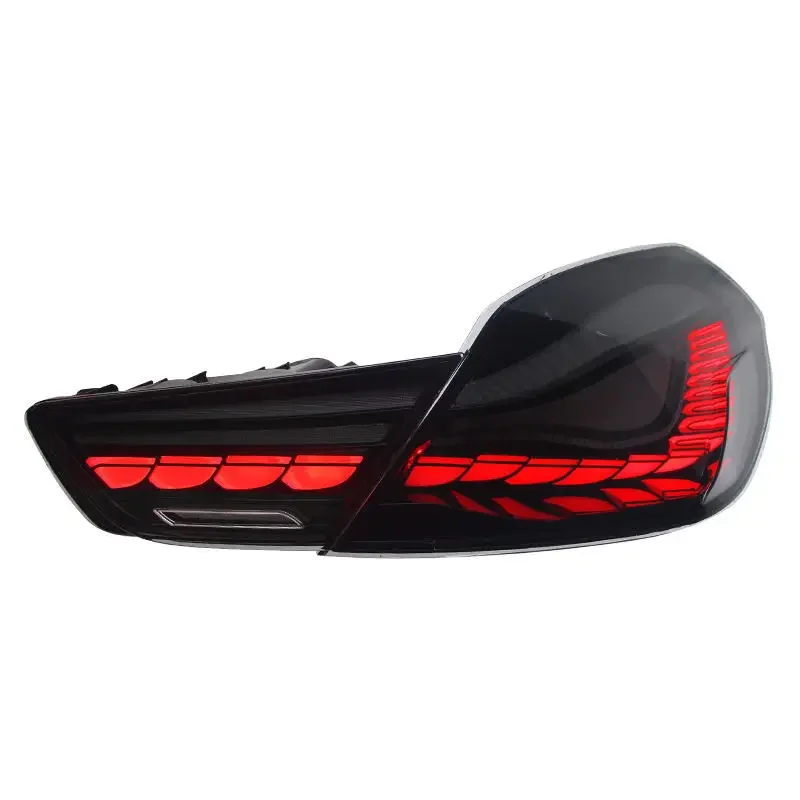 ไฟท้าย LED คุณภาพสูง ดีไซน์เกล็ดมังกร สำหรับรถยนต์ BMW ซีรีส์ 6 ปี 2010-2016 แบบเสียบปลั๊กใช้งานได้ทันที