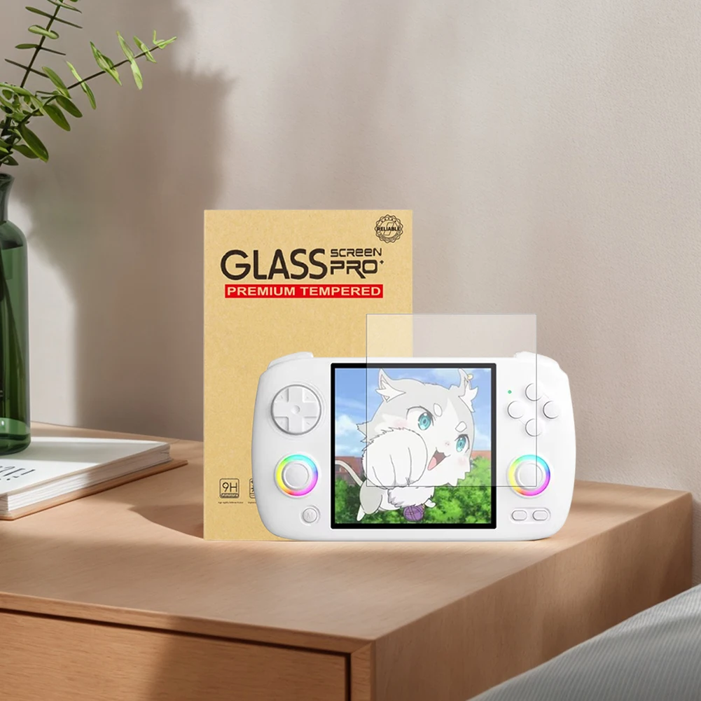 9H HD Tempered Glass Screen Protector Film Anti-Scratch Tempered Glass Film High Touch Sensitivity for Anbernic RG CubeXX