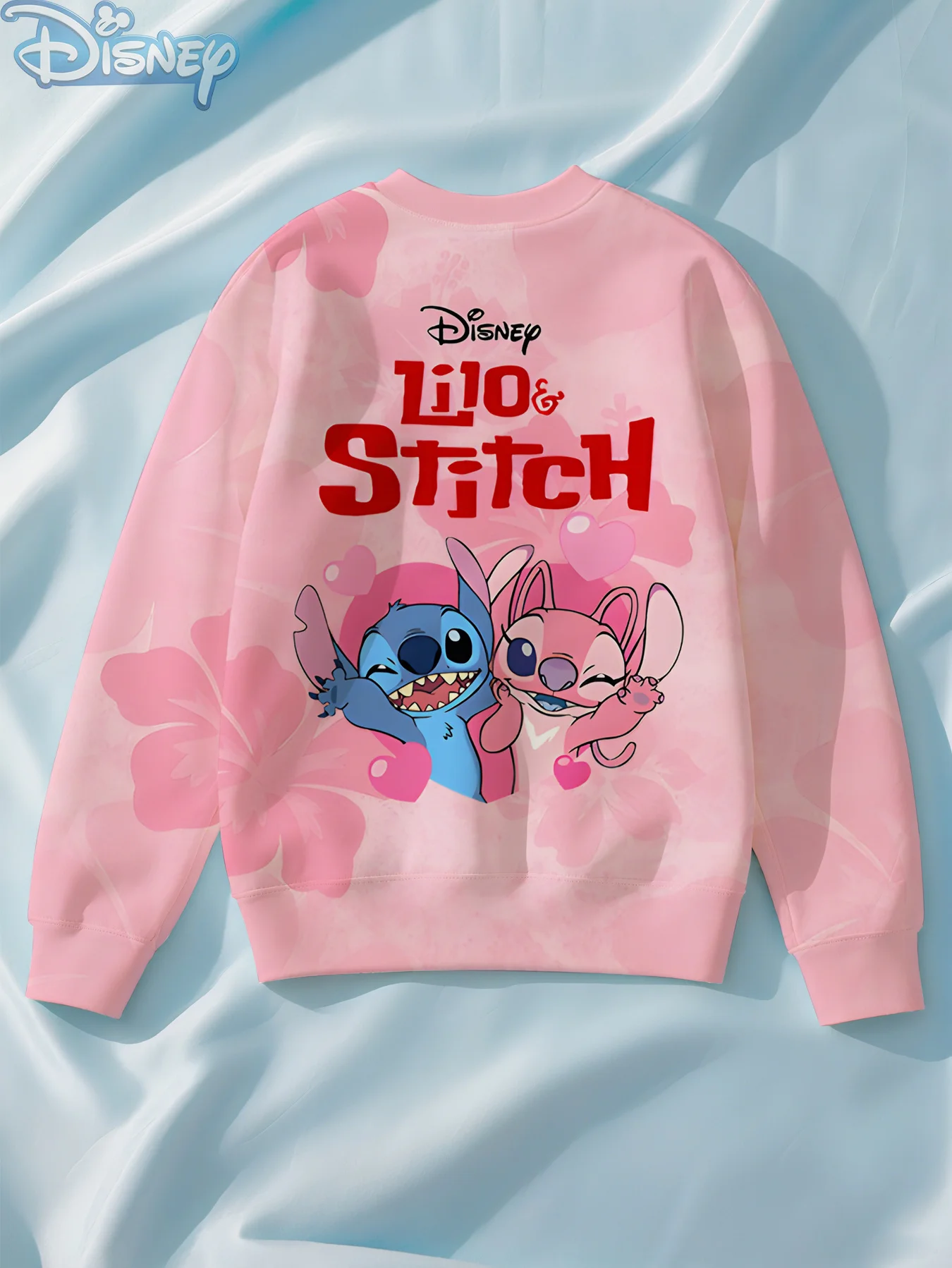 ثلاثية الأبعاد غرزة طباعة البلوز حية مثيرة للاهتمام 4 14 سنة ملابس يومية الخريف الشتاء ملابس خارجية 2025 موضة جديدة مستديرة الرقبة Sw