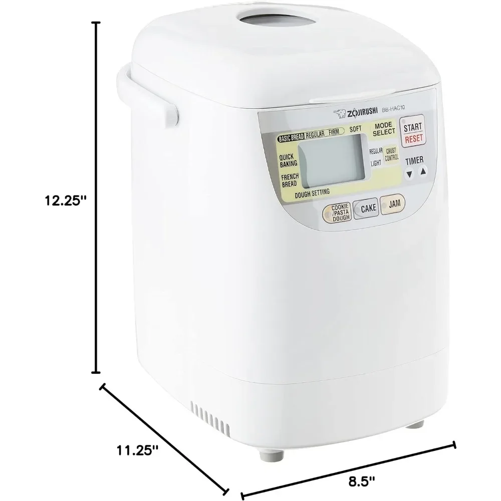 BB-HAC10 Home Bakery 1-Pound-Loaf Programmable Mini Breadmaker, White