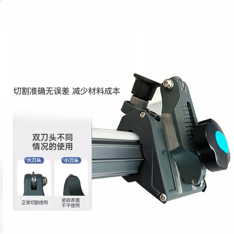 Manual push knife, high-precision t-shaped tile push knife track, new type of rock slab cutting machine for ceramic tiles