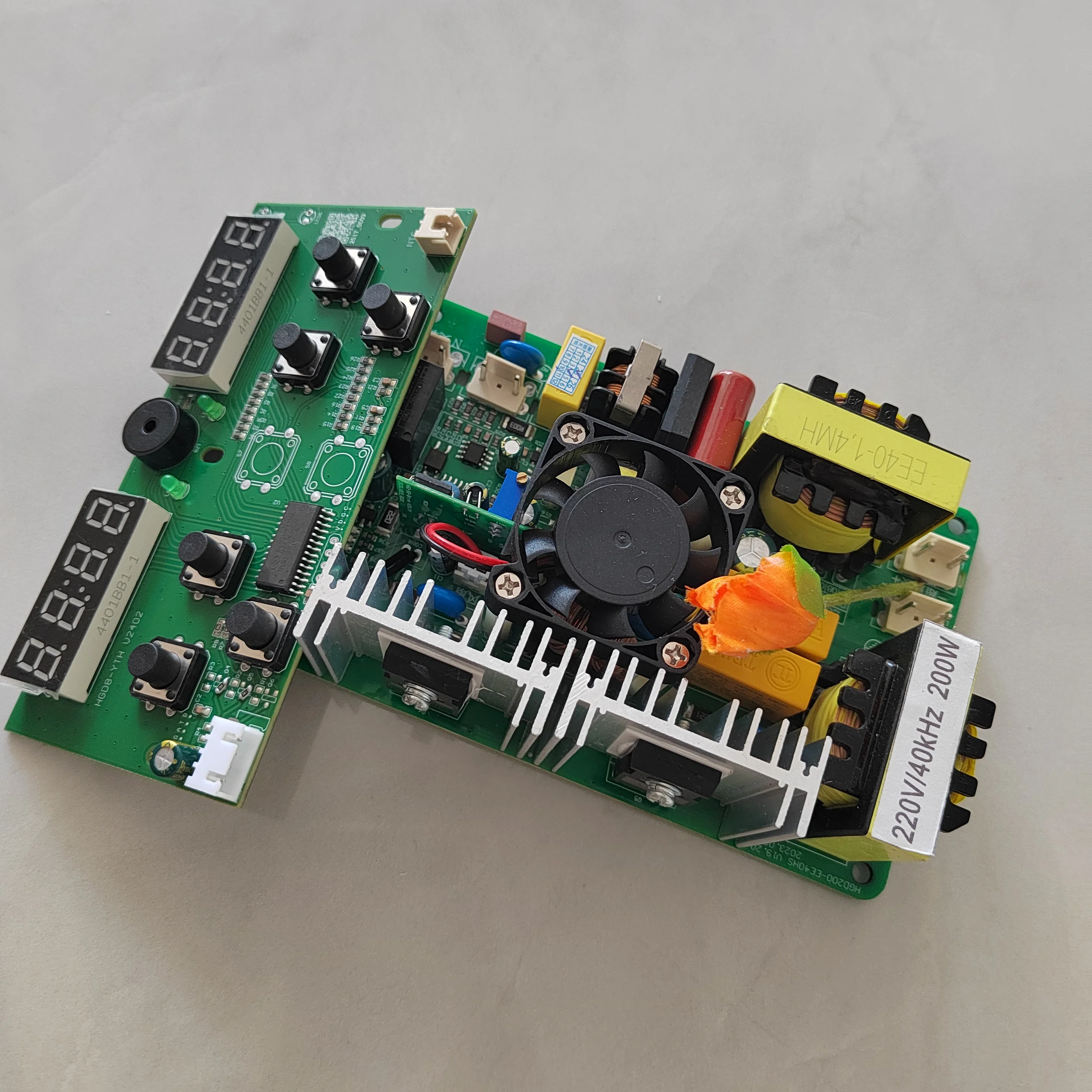 PCB del generador ultrasónico de 28K o 40K 100W-240W con temperatura y temporizador para lavavajillas ultrasónico