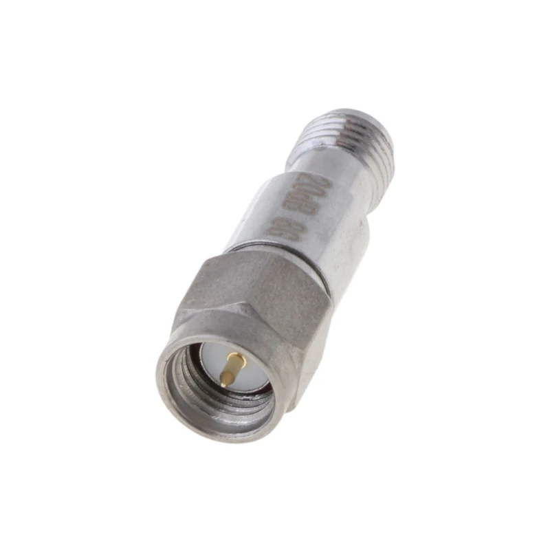 SMA Coaxial Fixed Attenuator, Fixed Frequency, SMA Connectors, 6 GHz, 40DB, 30DB, 20DB, 10DB, 6DB, 3DB, DC-6 GHz, 2W