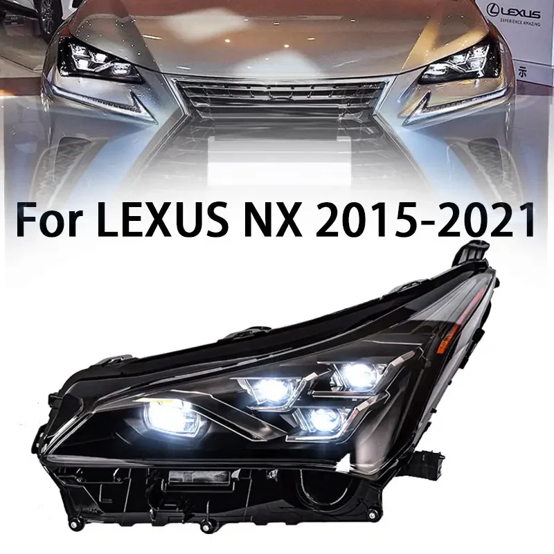 LED headlight assembly Head Lights For Lexus NX 2015-2021 NX300H NX200T Headlights LED Head lamps Upgrade modified lights