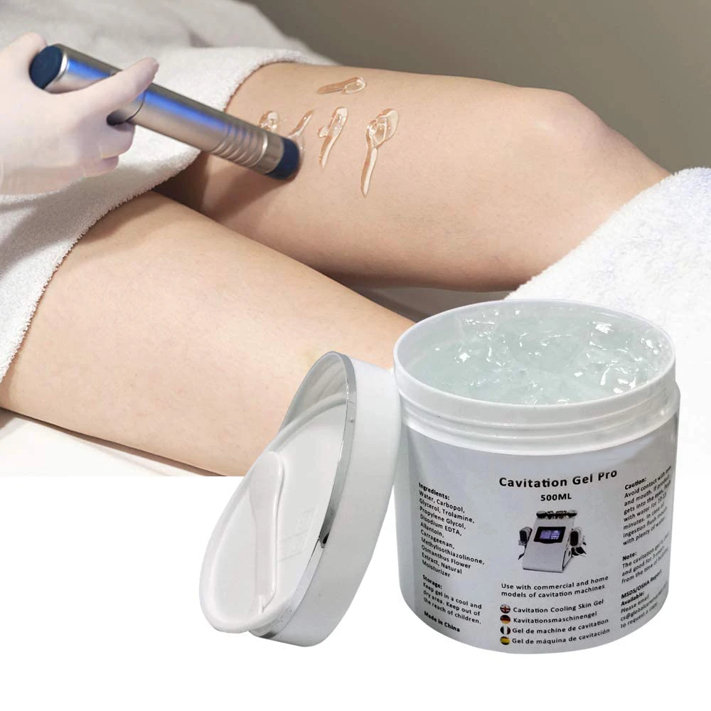 500ml Pro Ultrasound Cooling Gel - Preparation Gel- IPL Conductive Gel for use with RF Facial Firming and Body Slimming Machines