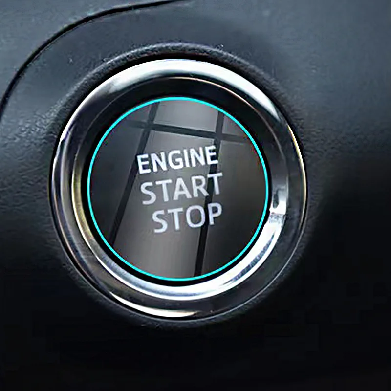 ملصق زر إيقاف محرك السيارة ، Fiat Start granont de Stilo freempunto Astra Bravo 500X