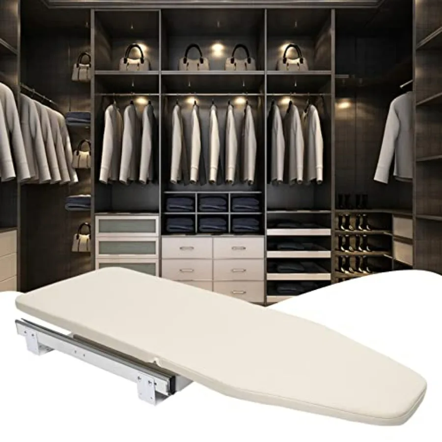 

Closet Pull-Out Ironing Board, Pull Out Ironing Board 12” x 32” Retractable Hidden Ironings Board Closet Foldable Ironing Boards