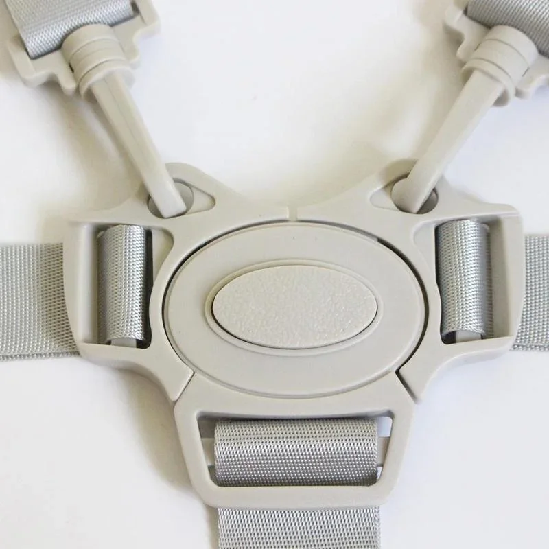 Baby High Chair Harness - 5-Point Safety Belt for Dining Chairs, Strollers & Car Seats, Secure Cross Design