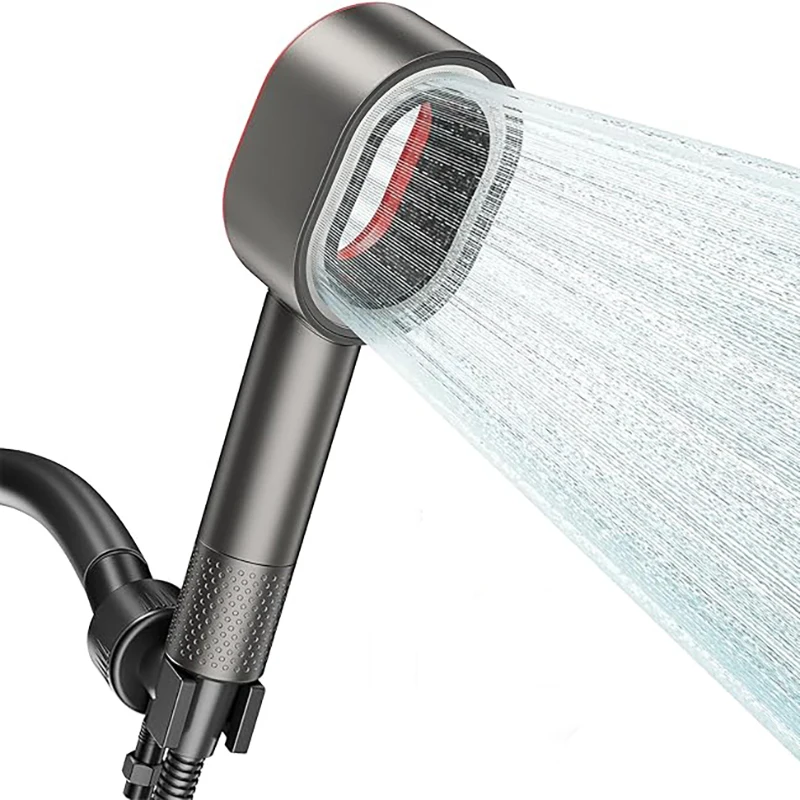 

New High Pressure SPA Shower Head Water Saving Handheld Rainfall Bathroom Accessories Anion Filter Shower