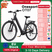 ONESPORT OT07 Electric Bike 250W Motor TORQUE SENSOR Adult E-bike 36V14 AH 27.5 Inch Tire Commuting Ebike City Electric Bicycle