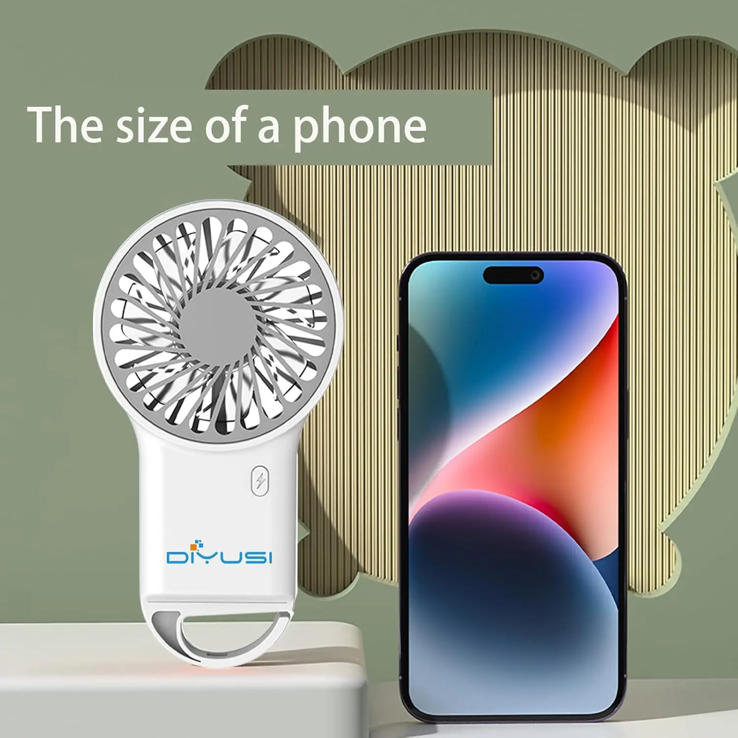 Портативный вентилятор, мини-ручной вентилятор, небольшой складной вентилятор с аккумулятором USB емкостью 2000 мАч, вентилятор для ресниц для девочек, путешествия для Wo