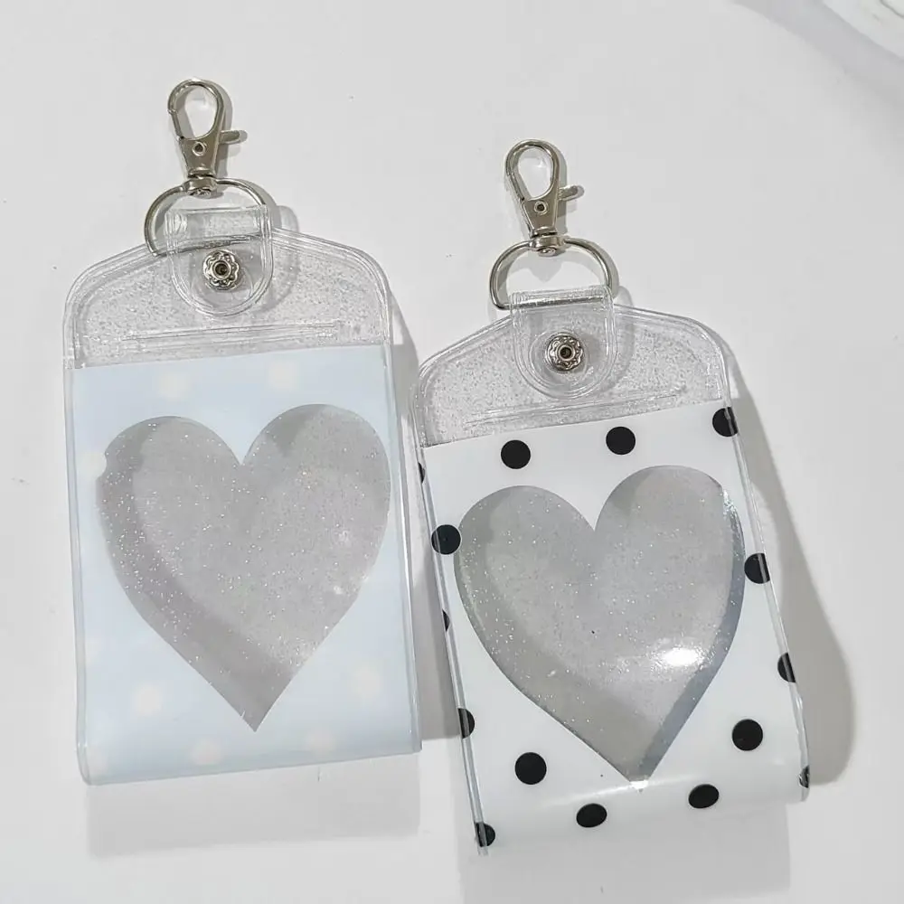 High Quality PVC Photocard Holder 3-inch Card Storage Double-sided Card Sleeve Dual-slot Card Display Pendant