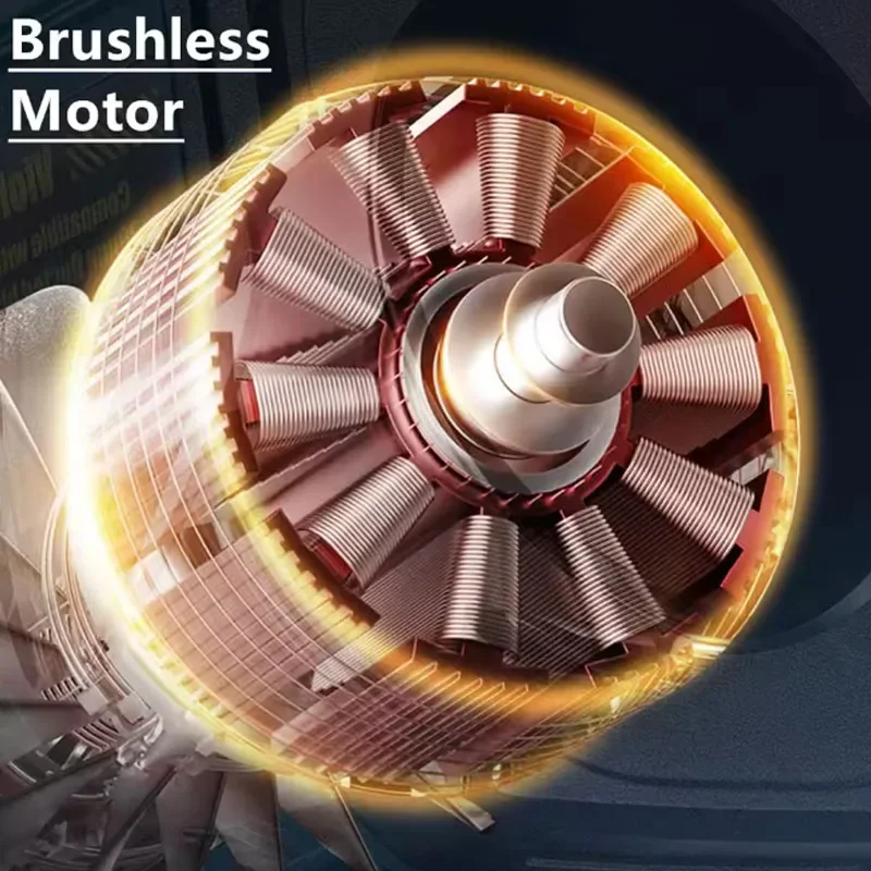 High-Power Violent Fan Air Blower Turbo Jet Fan Thrust Leaf Duster Handheld Power Tools For DeWALT 20V 18V Battery