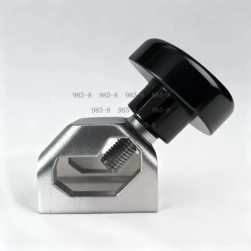 Stainless Steel Bed Fixation Kit with Rail Sliders Clamps, Waist Shoulder Position Locks for Medical Bed Stabilization