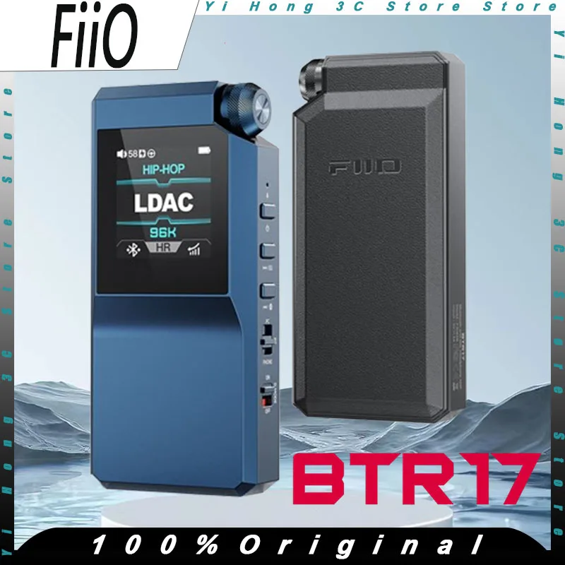 New FiiO BTR17 Bluetooth Decoding Earphones Power Amplifier Wireless HiFi AAC/SBC/aptX/aptXAdaptive/aptxLossless/atXHD/LDAC