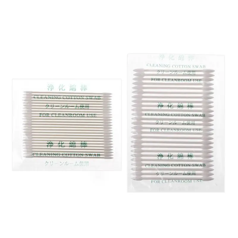 25 Packs Double for Head Swabs Cleaning Swabs for Earphone for Smart Phone