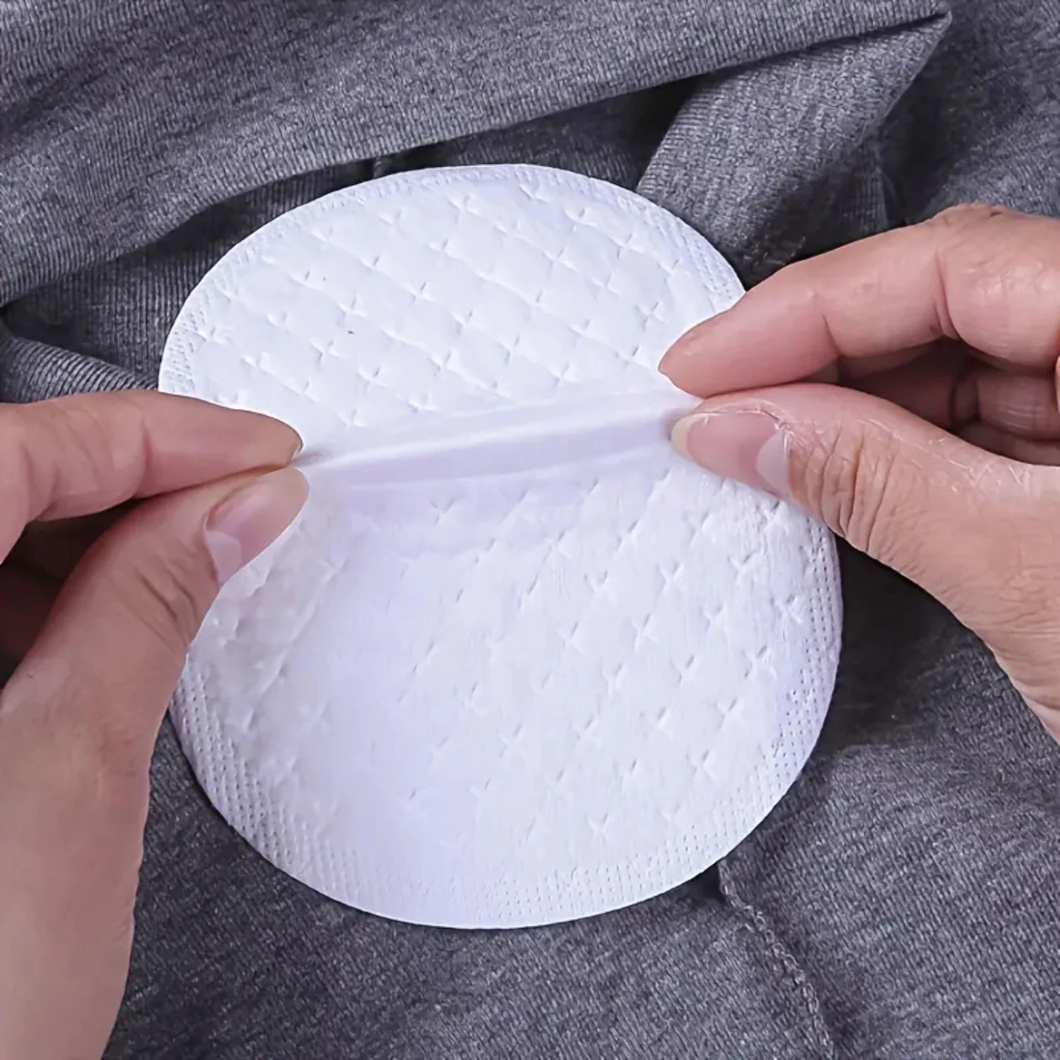 Disposable Underarm Sweat Absorbent Pads for Men and Women - 10pcs Breathable Fabric Shields