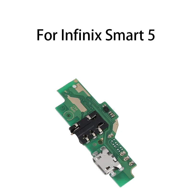 USB Charge Port Jack Dock Connector Charging Board Flex Cable For Infinix Smart 5 X657 X657C