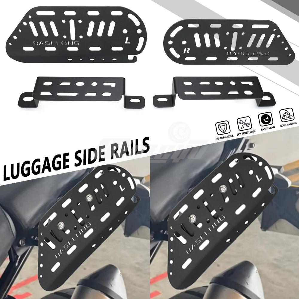 

Modified Accessories Motorcycle Luggage Bag Holder Rack Cargo Side Bag Holders For Ducati Desert X DesertX 2022-2023-2024-2025
