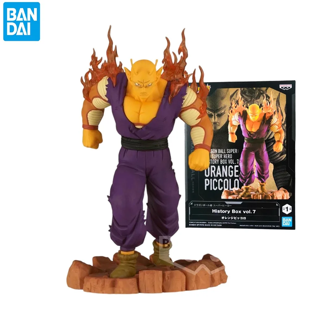 

Bandai Original Banpresto Anime Dragon Ball Super Figure History Box Piccolo PVC Anime Action Model Collectible Toys