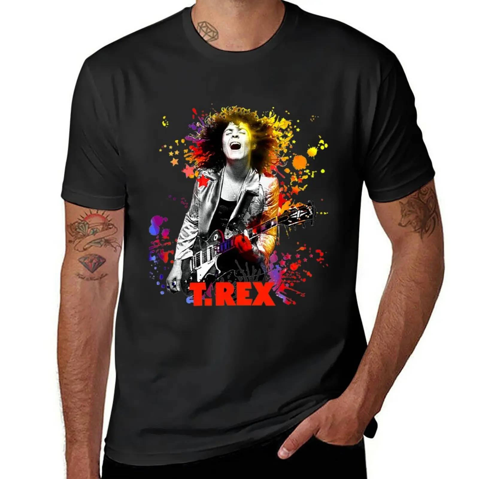 Marc Bolan T-Shirt oversized kawaii clothes sports fans Men's t-shirts