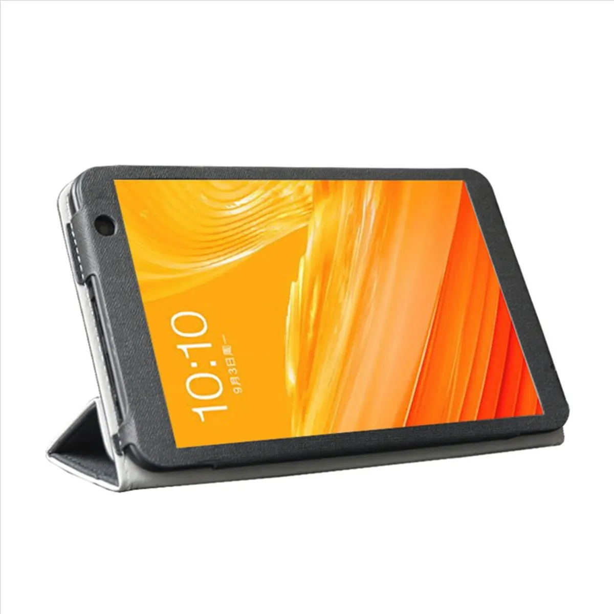 【КУПУН!】3X для Teclast P80 P80X P80H Чехол 8-дюймовый чехол для планшета Защитный кожаный чехол с защитой от падения Подставка для планшета (черный)