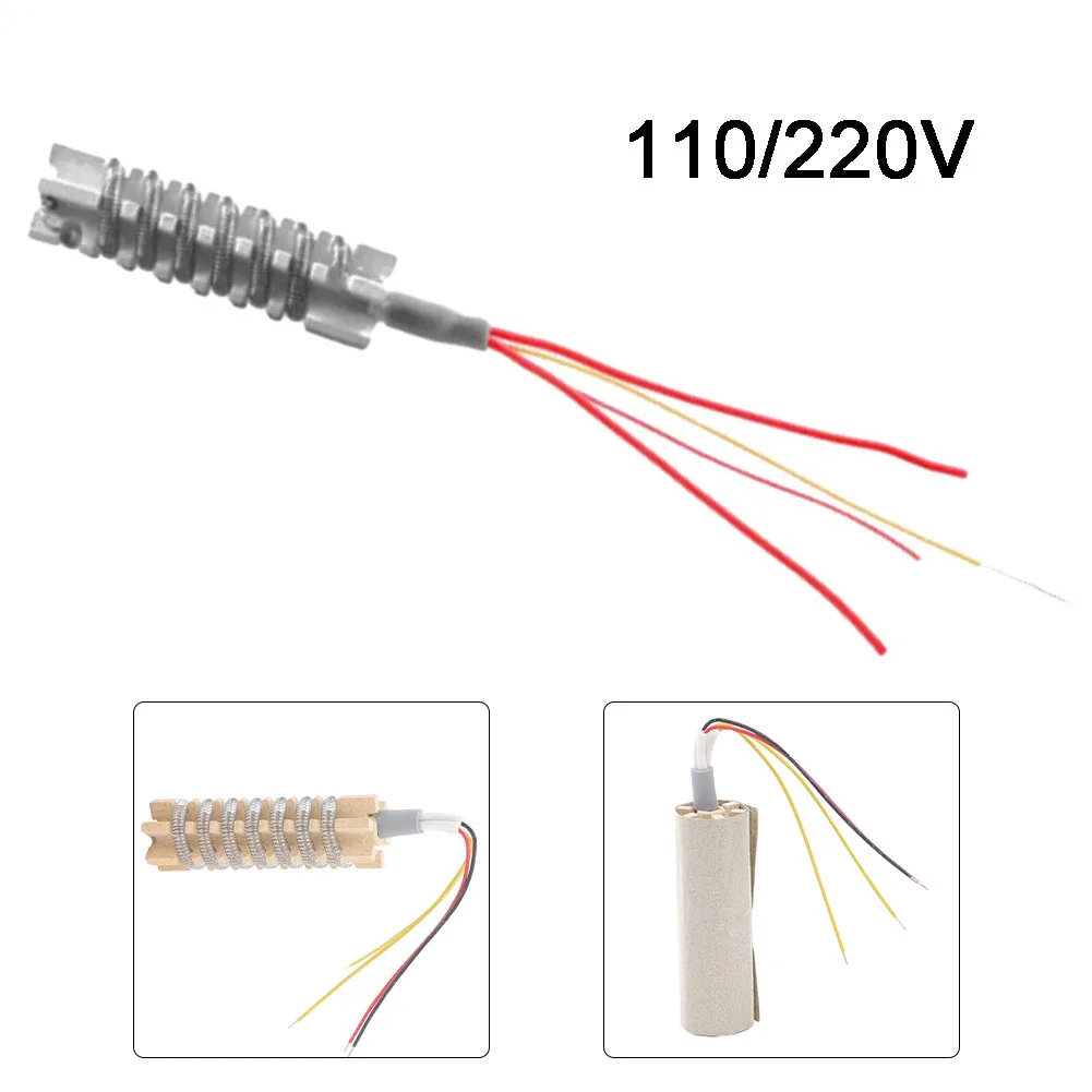 

220V/110V Hot Air Gun Heating Element Ceramic Heating Core Heater For 858/878/8586 /898D Heat Gun Rework Soldering Repair