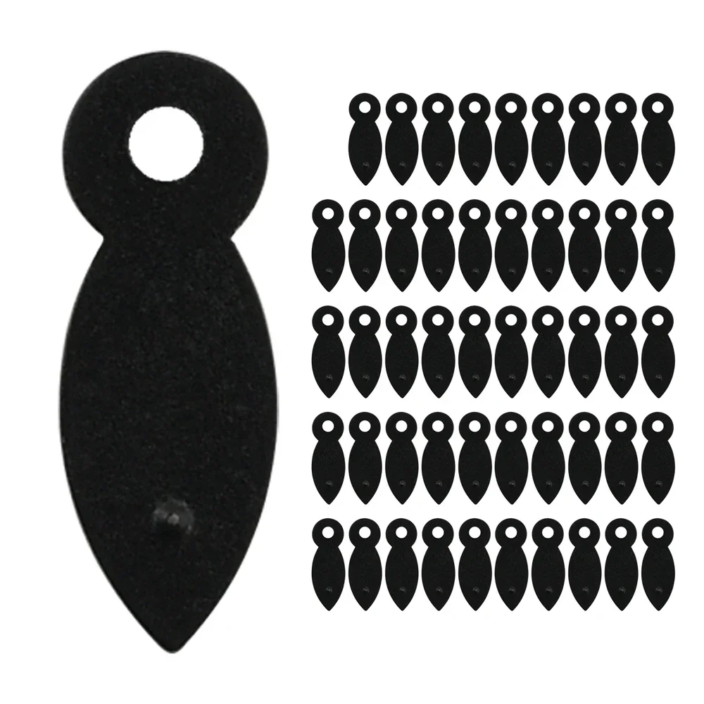 

50pcs Metal Black Pump Picture Photo Mirror Frame Back Board Backboard Turnbutton Turn Button Rotate Lock Fixing Clip Snap