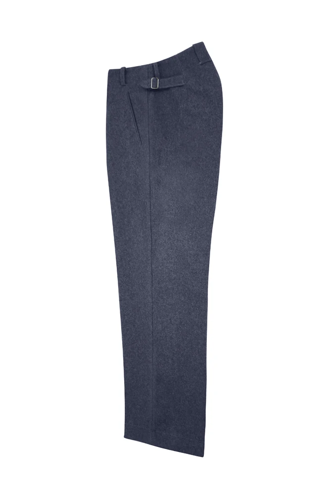 GUWF-010 WWII German Luftwaffe Officer Wool Straight Trousers