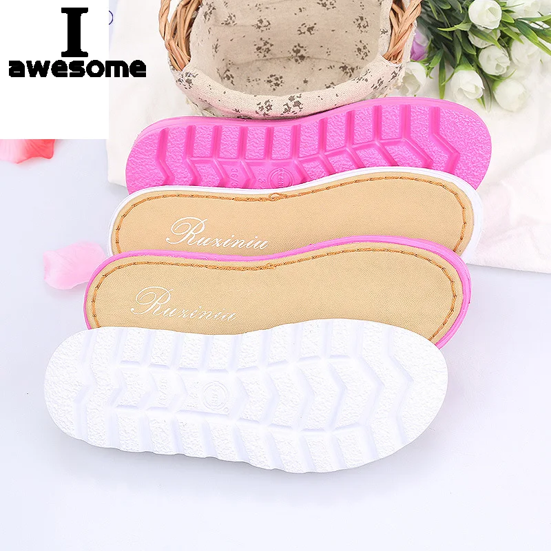 High Quality Diy Hand Knitting Materials Slippers Fashion EVA Sole Rubber Outsole Crochet Needles Indoor Slippers Platform