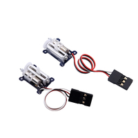 RC Micro Linear Servo - 2PCS Upgrade 9mm 1.5g Digital Linear Coreless Servo for Mini Aircraft (JR-Left-Side)