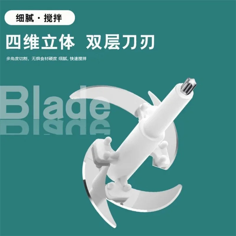 多機能家庭用ミートグラインダー大容量フードプロセッサーステンレス鋼電動ベビーフードメーカーミートミンサーギフトL