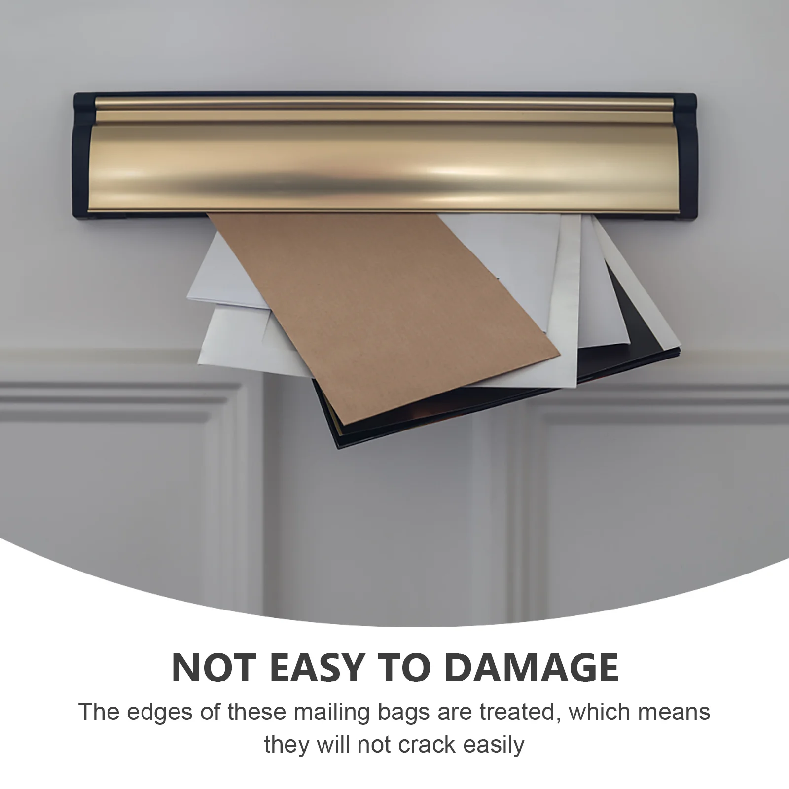 كرافت فقاعة بريدية حواف شديدة التحمل بدون كراك تصميم فائق الجودة حقيبة مغلف فقاعية لآمنة البريد كرافت