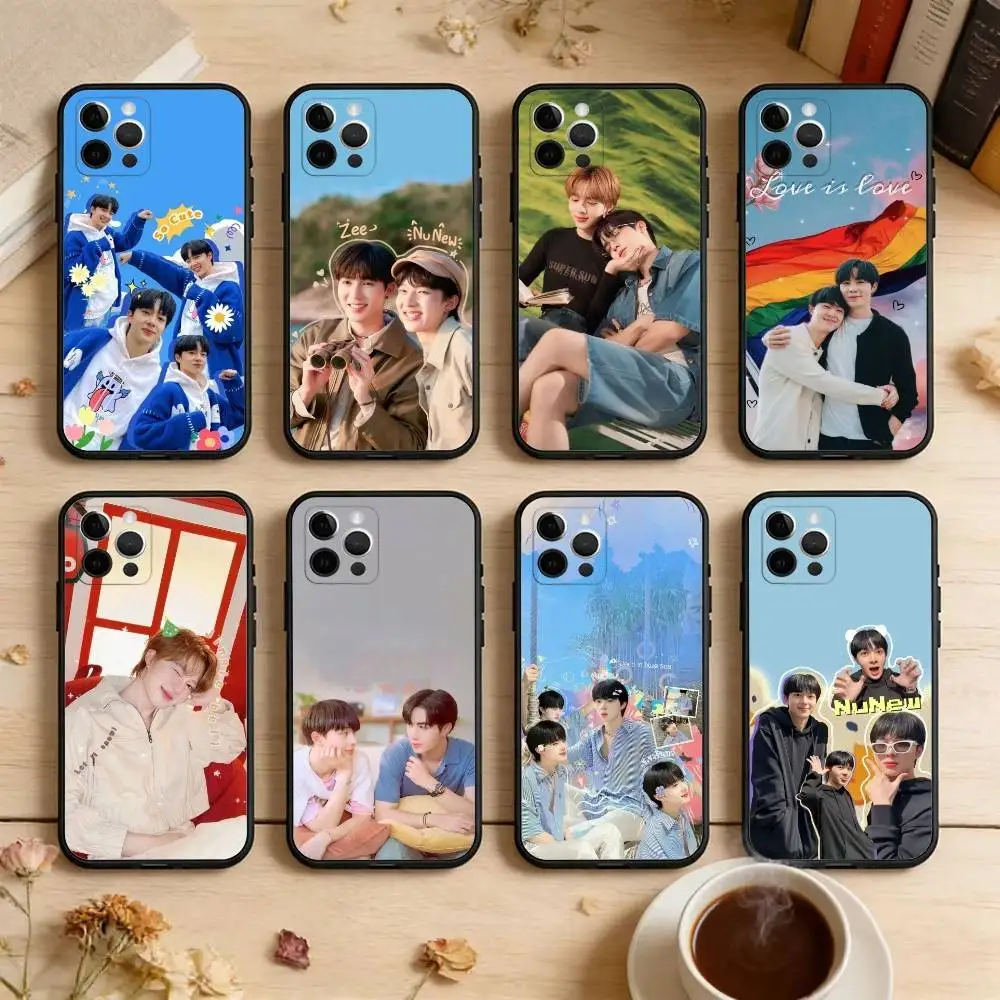 

Thai singer NuNew Phone Case For iPhone 17,16,15,14,13,12,11 Plus,Pro Max,XS,Soft Silicone Black Cover