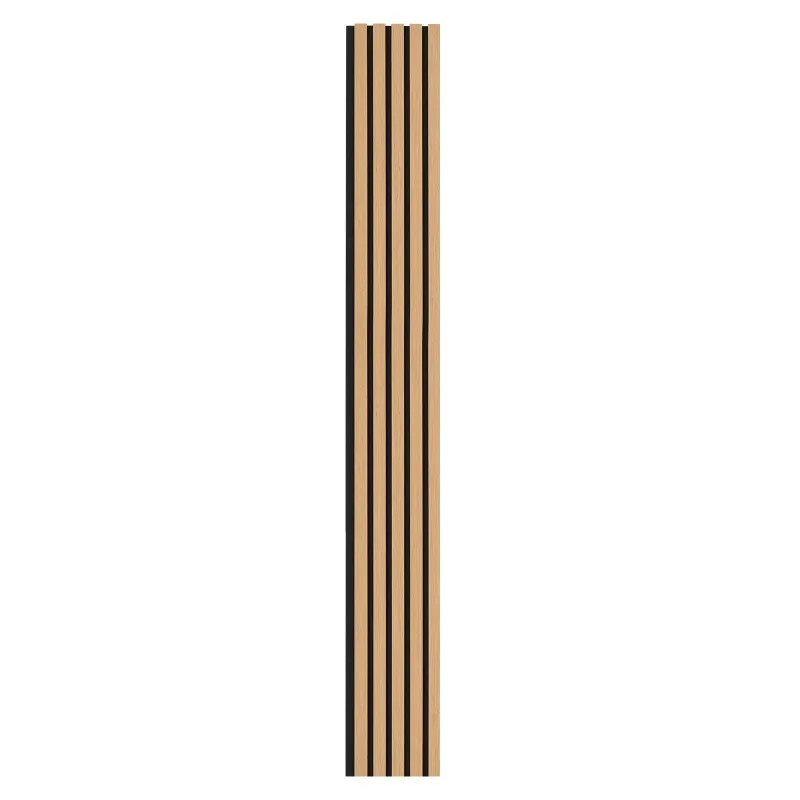 

Wooden Acoustic Slats, Dimensions 7.9 x 94.5 inch, MDF Crafted Wall Decor Panels with Contemporary Design, Imitation Wood