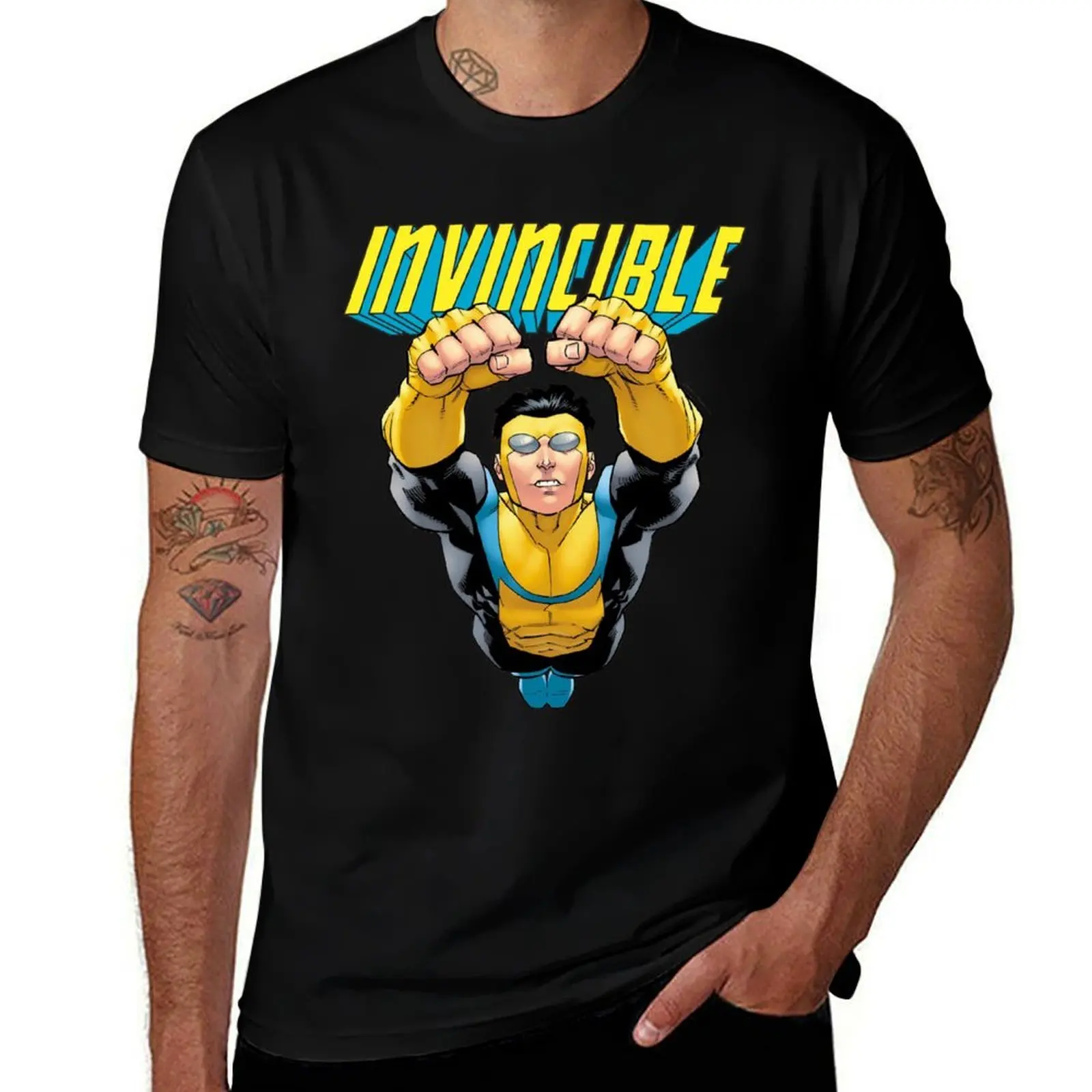 

Invincible Mark Grayson T-Shirt essential t shirt t shirt man plain T-Shirt