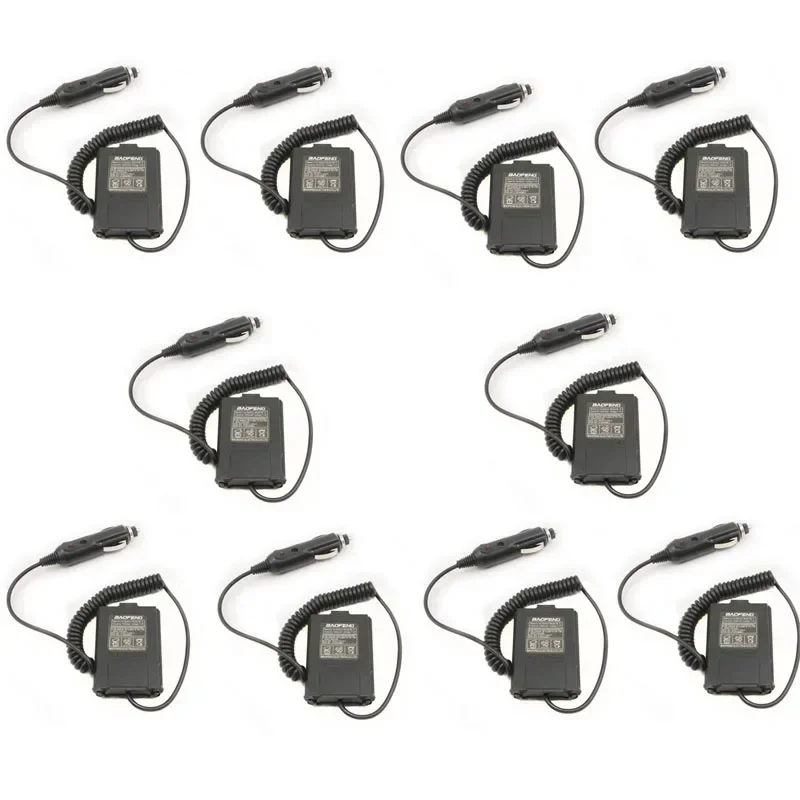 

Wholesale Lot 10pcs Battery Eliminator Case Car Charger For Baofeng UV-5R UV5R UV5RB UV5RE 2 Way Dual Radio Walkie Talkie