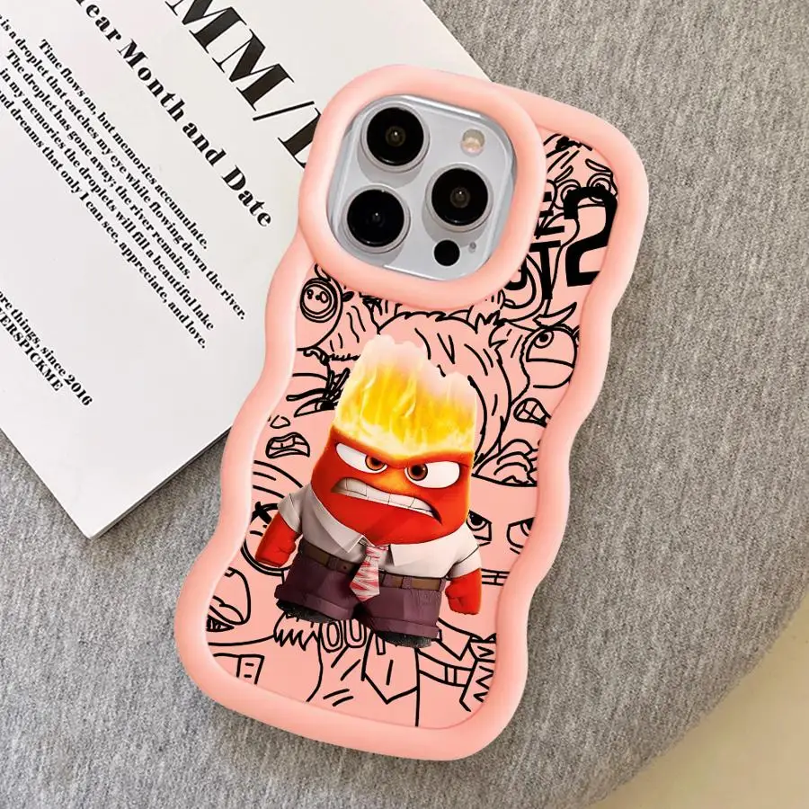 Disney Inside Out Phone Case for Poco X3 NFC X3 X3 Pro X5Pro 5G Redmi 8 9C 9T 10 10C 10A 12 4G 12C 13C A1 A2 Plus