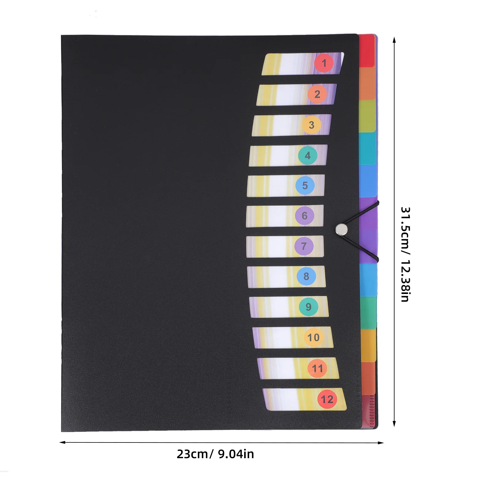 متعدد الطبقات A4 توسيع منظم الملفات مجلد الجيب سعة كبيرة تخزين المستندات لمكتب المدرسة المنزل دراسة الأعمال #2