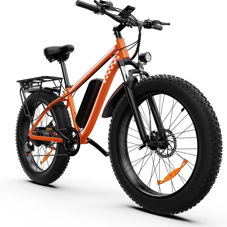 Electric Bike 1500W 48V 15AH 26" Fat Tire Mountain Ebike Free Shipping New image 3