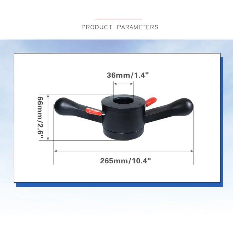 For Tire Dynamic Balancer Accessories Balancer Quick Nut Locking Clamp Opening and Closing Nut Fixing Tool 3